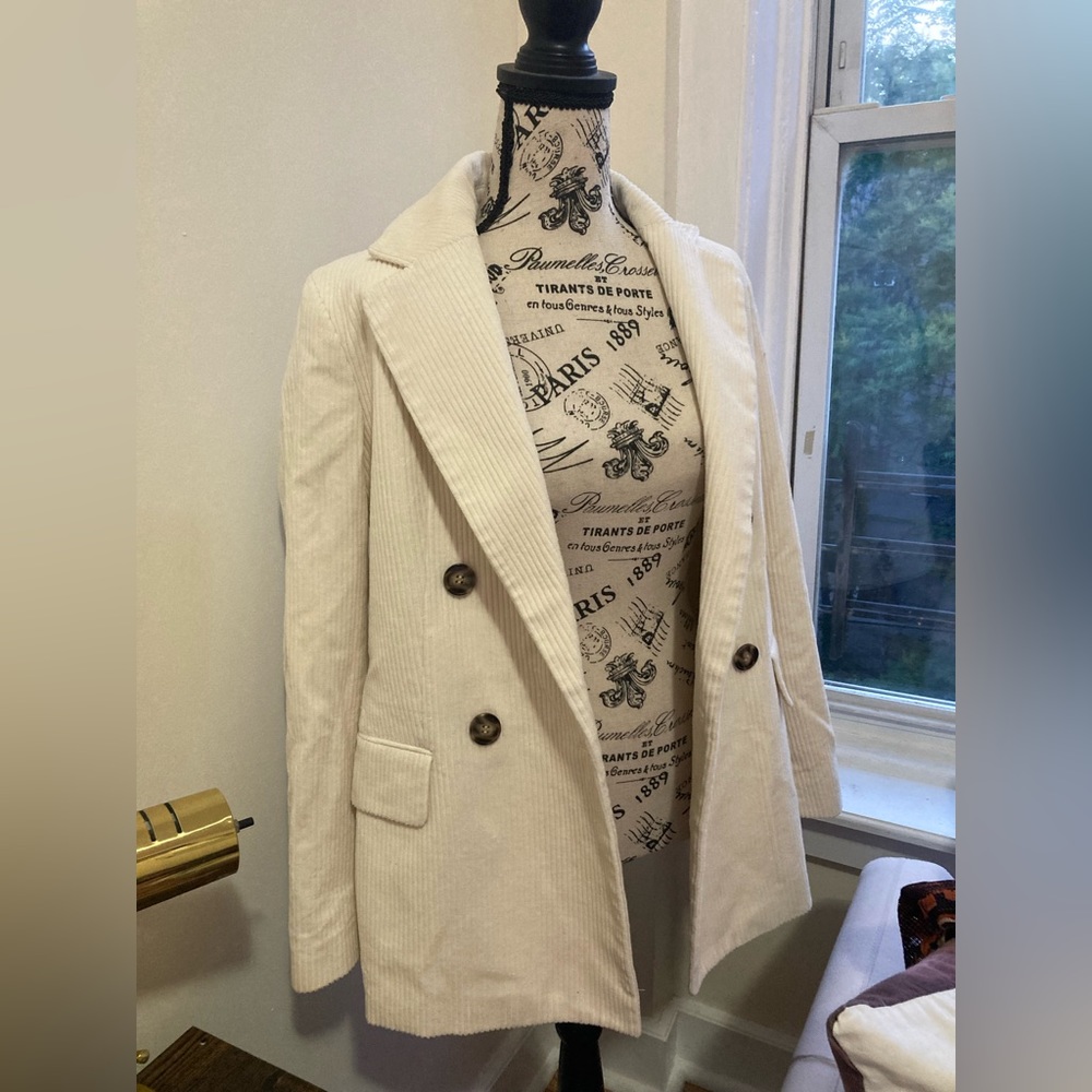 Corduroy blazer